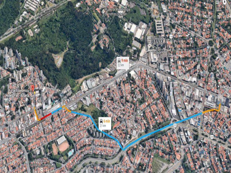 Flat Economico Butanta Hotell São Paulo Eksteriør bilde